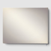 金ゴールドフローラフレームとレッドストーンズゲストブック ゲストブック (裏面)