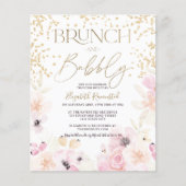 金ゴールドフローラブランチ気泡ブライダルシャワー予算 (正面)