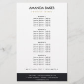 金ゴールドフローラリースイニシャル価格設定サービス チラシ (正面)