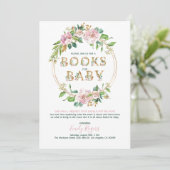 金ゴールドフローラレタリングブックベビー2 セーブザデート (スタンド正面)