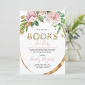 金ゴールドフローラレタリング図書ベビー セーブザデート (スタンド正面)