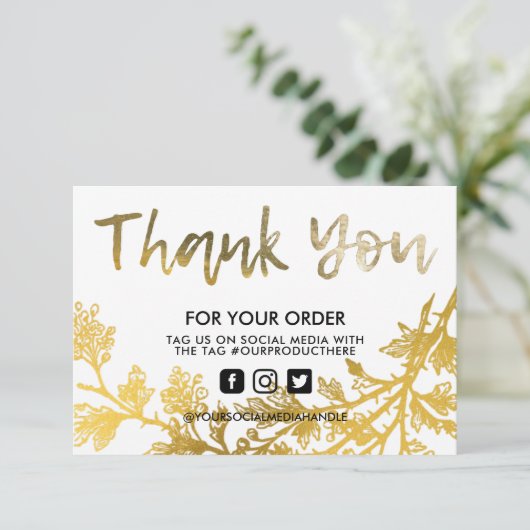 金ゴールドフローラヴィンテージありがとうございますメディア挿入 (スタンド正面)