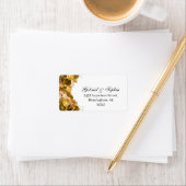 金ゴールドフローラ住所 シール (インサイチュ)