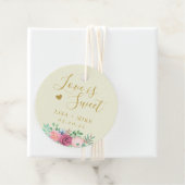 金ゴールドフローラ愛は結婚甘党 フェイバータグ (インサイチュ)