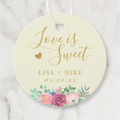 金ゴールドフローラ愛は結婚甘党 フェイバータグ (正面)