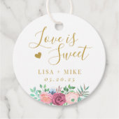 金ゴールドフローラ愛は結婚甘党 フェイバータグ (正面)