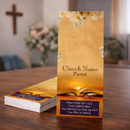 金ゴールドフローラ教会バイブルラックカード省カード ラックカード
