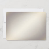 金ゴールドフローラ枠と赤い石の日付の保存 セーブザデート (裏面)