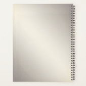 金ゴールドフローラ枠(赤石プランナー) プランナー手帳 (裏面)