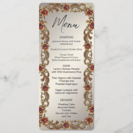 金ゴールドフローラ枠（赤石メニュー） メニュー