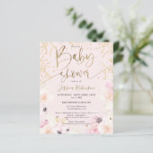 金ゴールドフローラ水色ベビーブシャワー予算 (スタンド正面)