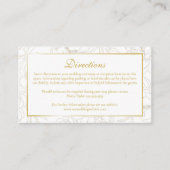 金ゴールドフローラ結婚の方向エンクロージャカード エンクロージャーカード (正面)