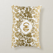 金ゴールドフローラ アクセントクッション (裏面(縦))