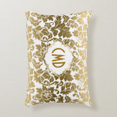 金ゴールドフローラ アクセントクッション (正面(垂直))