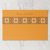 金ゴールドブラウンアンドピーチ ペーパーパッド (正面)