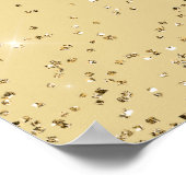 金ゴールドブラウングリテリーフィソセンターグランドオープニング ポスター (角)