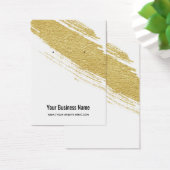 金ゴールドブラシイヤリング表示カード (デスク)