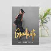 金ゴールドブラシ卒業写真研究科 案内状 (スタンド正面)