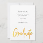 金ゴールドブラシ卒業写真研究科 案内状 (裏面)