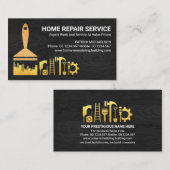 金ゴールドブラシ用木工ツール 名刺 (正面/裏面)