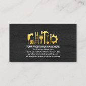 金ゴールドブラシ用木工ツール 名刺 (裏面)