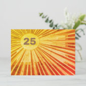 金ゴールドブラスト誕生日カード カード (スタンド正面)