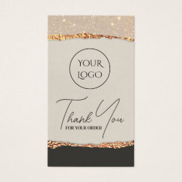 金ゴールドブラックきらめく紙パッケージの挿入