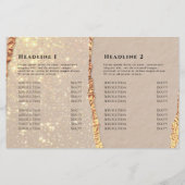 金ゴールドブラックきらめく紙2折パンフレット (裏面)