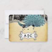 金ゴールドブラックアクアヴィンテージピーコックフォレスト (裏面)