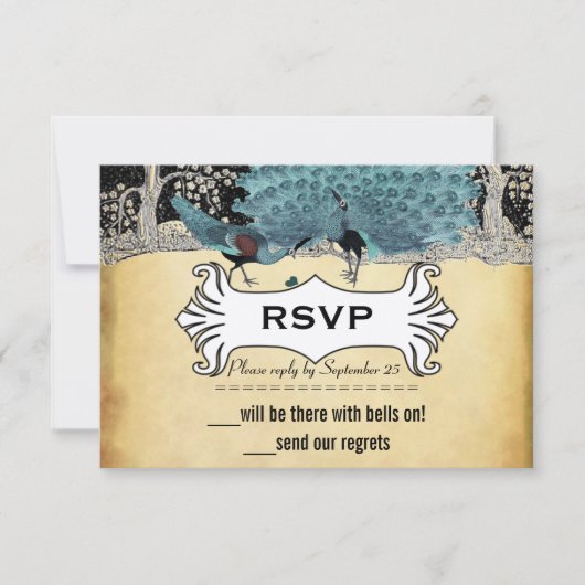 金ゴールドブラックアクアヴィンテージピーコックフォレスト (正面)