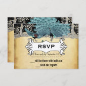 金ゴールドブラックアクアヴィンテージピーコックフォレスト (正面/裏面)