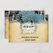 金ゴールドブラックアクアヴィンテージピーコックフォレスト (正面/裏面)