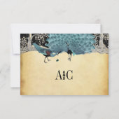 金ゴールドブラックアクアヴィンテージピーコックフォレスト (裏面)