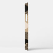 金ゴールドブラックアークホイール：抽象芸術 Case-Mate iPhoneケース (裏面 / 右)