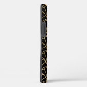 金ゴールドブラックアートデコパターン Case-Mate iPhoneケース (裏面 / 右)