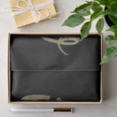 金ゴールドブラックウォーター色I Do 薄葉紙 (ギフト)