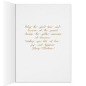 金ゴールドブラッククリスマスカットアウトの後ろのブラックプレイド (内側 (右))