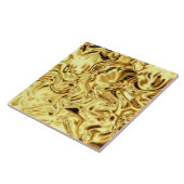 金ゴールドブラッククリンクルかわいらし タイル (側面)