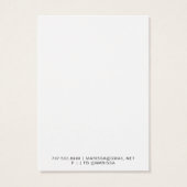 金ゴールドブラックサンムーンスターネックレスディスプレイカード (裏面)