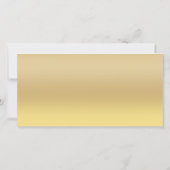 金ゴールドブラックスクリプトロゴビジネスギフト証明書 (裏面)