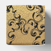 金ゴールドブラックスワールゴシック結婚ズ フェイバーボックス (上部)