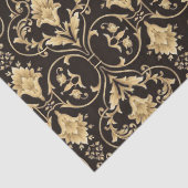 金ゴールドブラックデマスクゴシックレースパターン分離 薄葉紙 (詳細)