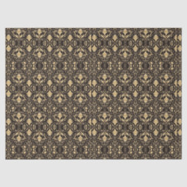 金ゴールドブラックデマスクゴシックレースパターン2デクページ 薄葉紙