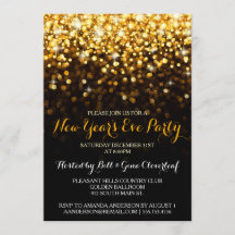 金ゴールドブラックハリウッドグラムニューイヤー大晦日パーティー