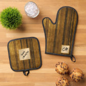 金ゴールドブラックヴィンテージアールデココレクシモダンョン 鍋つかみ&鍋敷きセット (トップダウン)