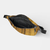 金ゴールドブラックヴィンテージアールデコトレンディー収集 ファニーパック (見開き)