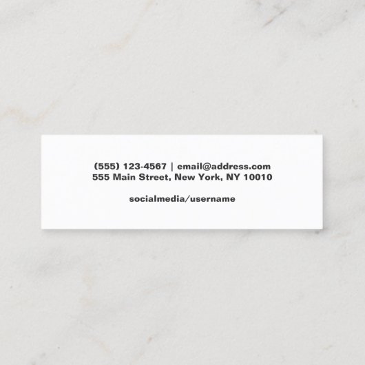 金ゴールドブラック卒業ネームカードエンクロージャ コーリングカード (裏面)