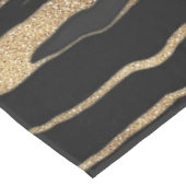 金ゴールドブラック大理石抽象芸術絵画ズ テーブルクロス (アングル)