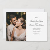 金ゴールドブラック幾何学模様ギャツビー箔日付保存 案内状 (裏面)