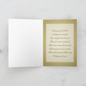 金ゴールドブラック50結婚周年 カード (内部)